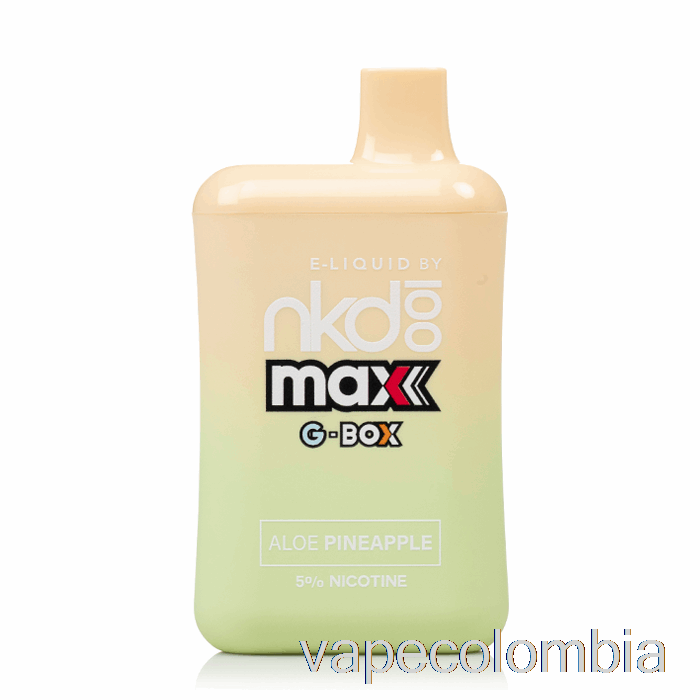 Vape Kit Completo Gbox X Nude 100 5500 Desechable Aloe Piña